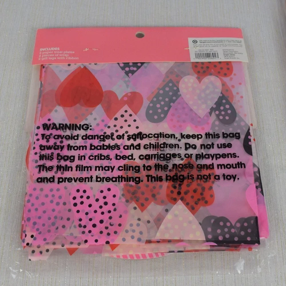 Valentine Bundle Treat Plate Set Treat Bag Kits